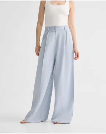 Oxford - Margot Wide Leg Pants