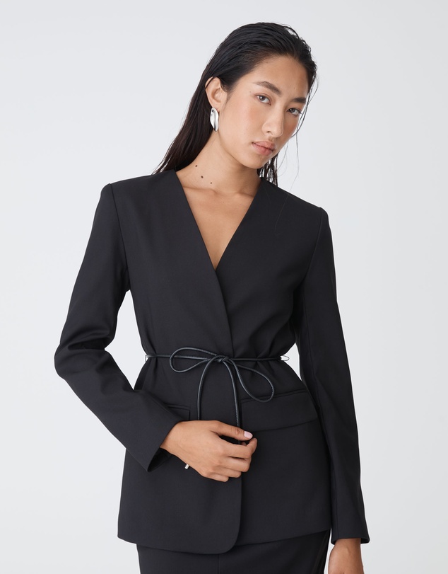 Forcast - Aaria Collarless Blazer