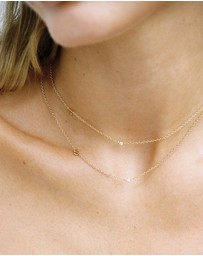 YCL  - Petite Initial Necklace N