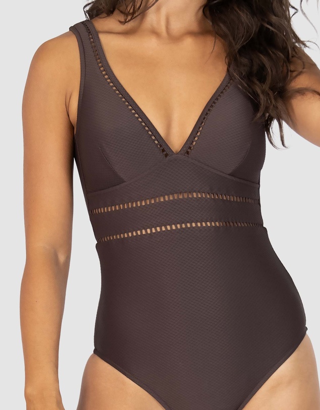 Baku Swimwear - Rococco Longline One Piece Swimsuit