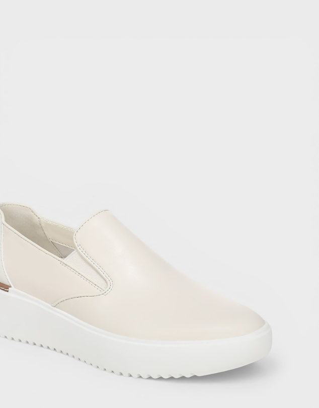 Vionic - Kearny 2.0 Platform Slip-On Sneaker - Ivory