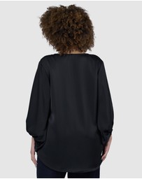 Pink Dusk by Curve Project - Lover Boy Blouse