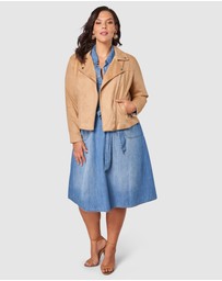 Something 4 Olivia - Dolly Denim Shirt Dress