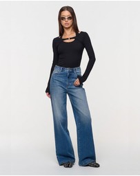 Abrand - Pixie Halter Longsleeve Top