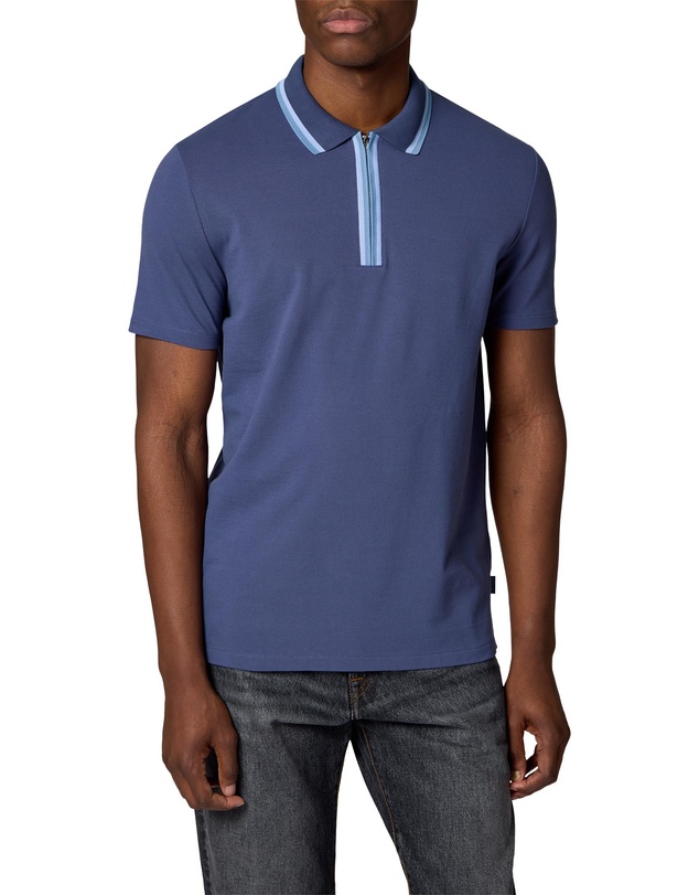 Paul Smith - Reg Fit Zip Polo Shirt