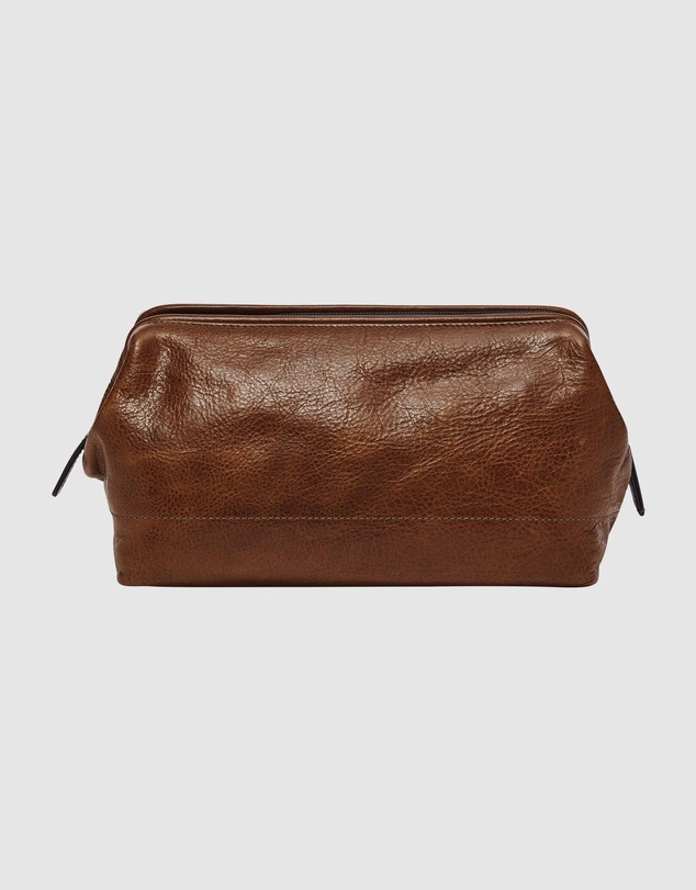 Fossil - Travel Cognac Shave Kit