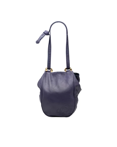 Pre-Loved by Azura Reborn - Pre-Loved Leather Anagram Shoulder Bag