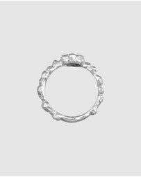 Haze & Glory - ICONIC EXCLUSIVE - Ring Topaz Swirly 925 Sterling Silver
