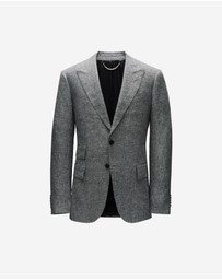 Calibre - Melange Linen Suit Jacket Iron