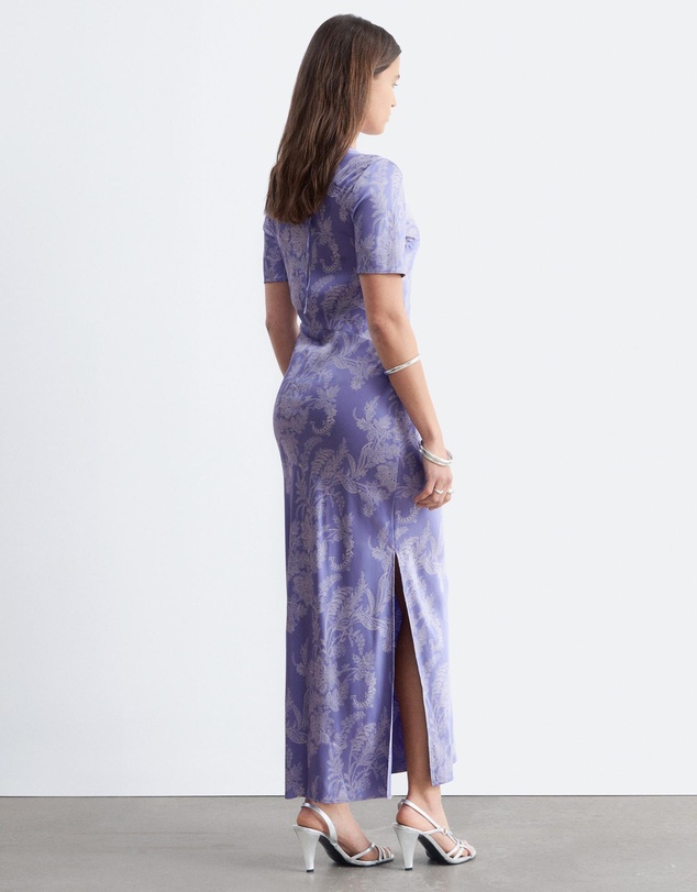 & Other Stories - Short-Sleeve Long Dress