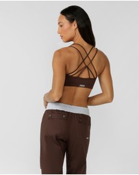Lorna Jane - Lotus Cropped Sports Bra