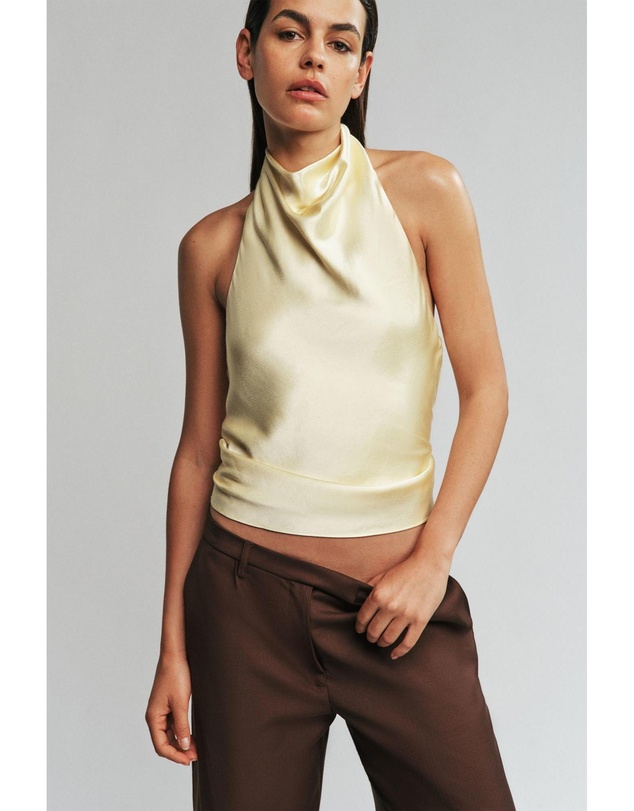 Bardot - Solene High Cowl Neck Top