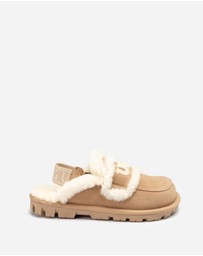 Ozwear Connection Uggs - Ugg Violet Shearling Slipper (Elastic Logo) (Detachable Feature)