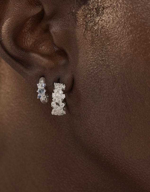 By Charlotte - Crystal Dust Hoops