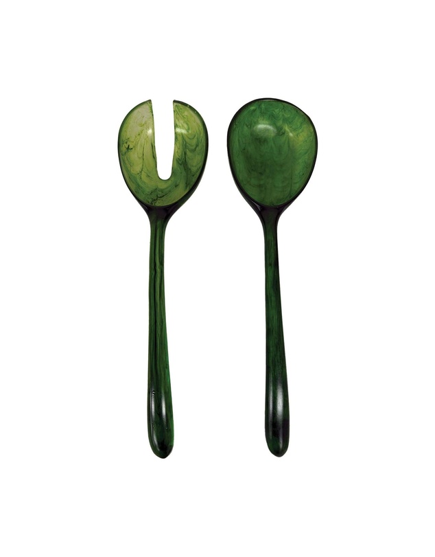 Urban Attitude - Urban Attitude LILA Large Paired Servers Length 30cm, Width 7.5cm (Spoon) - Sage Mist