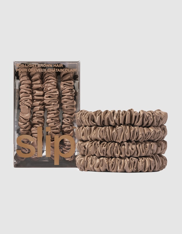 Slip - slip pure silk back to basics skinny scrunchies