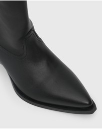 Betts - Howdy Suede Leather Western Boots