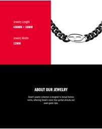 Diesel - Black Necklace