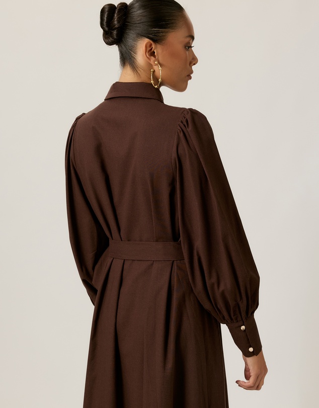 Tussah - Haven Linen Blend Midi Dress