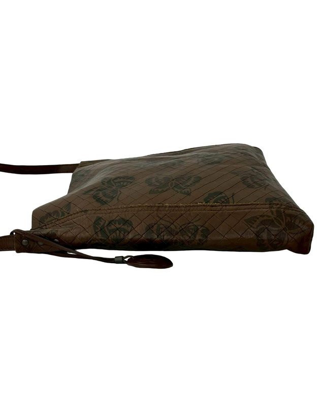 Pre-Loved by Azura Reborn - Pre-Loved Leather Intrecciomirage Butterfly Crossbody