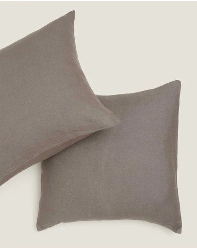 Carlotta + Gee - 100% Linen European Pillowcase Set