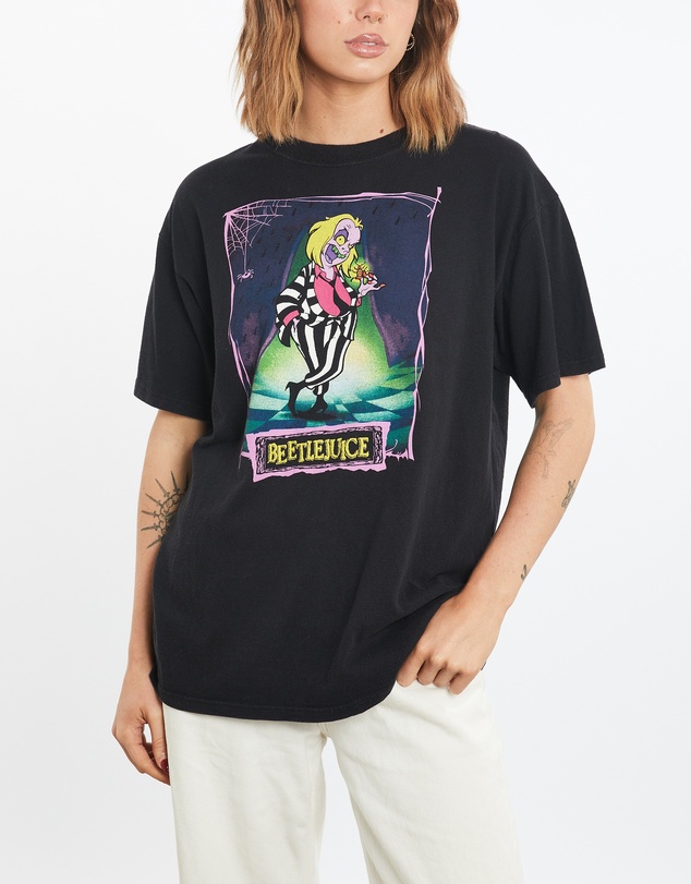 Vintage by The Real Deal - Pre Loved - Vintage Beetlejuice Movie Tee