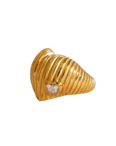 8 Other Reasons - Riggeded Heart Ring