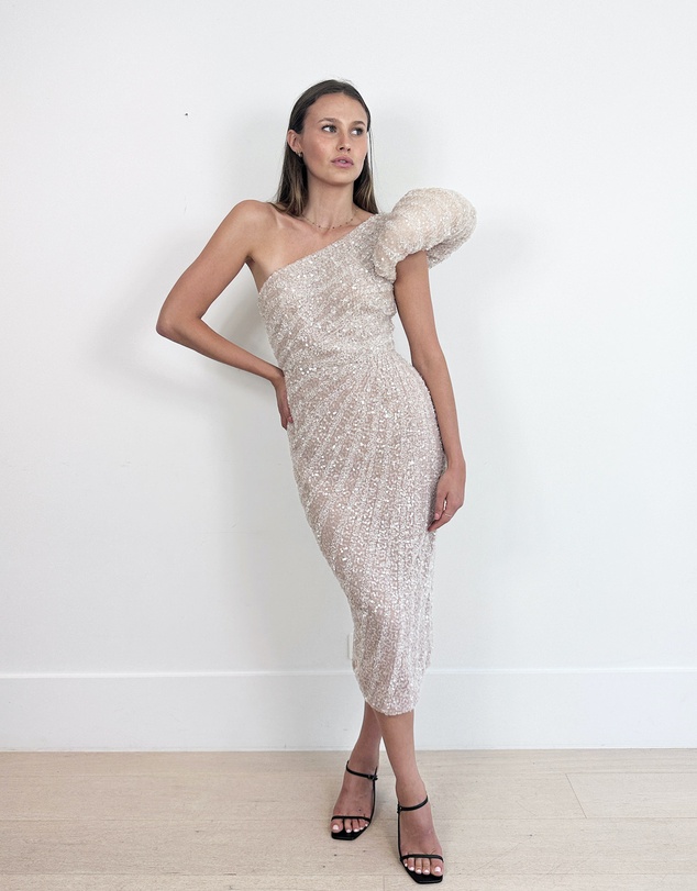 Cirkular - Pre-Loved - Rachel Gilbert Phoebe One-Shoulder Dress
