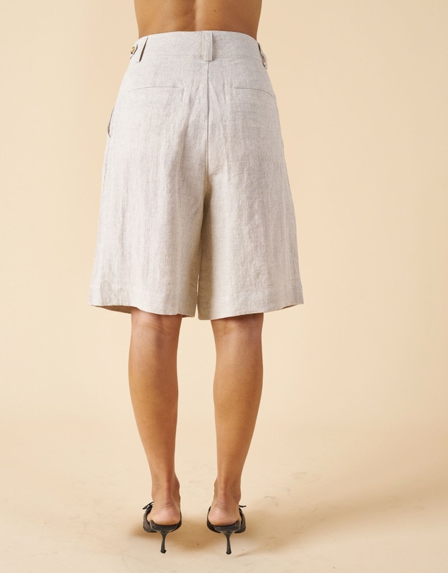 CAMIXA - Bermuda Linen Shorts Jorts