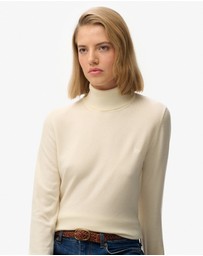 Superdry - Classic Turtle Neck Slim Fit Jumper