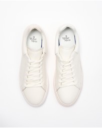 3 Wise Men - 3 Wise Men Nicks White Leather Sneaker