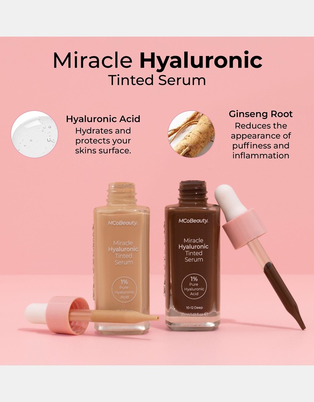 MCoBeauty - Miracle Hyaluronic Tinted Serum - 0.5-2 (Very Light)