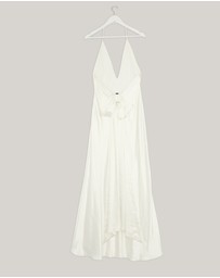 Revibe - Repaired MISHA Honor Satin Gown - AU 12
