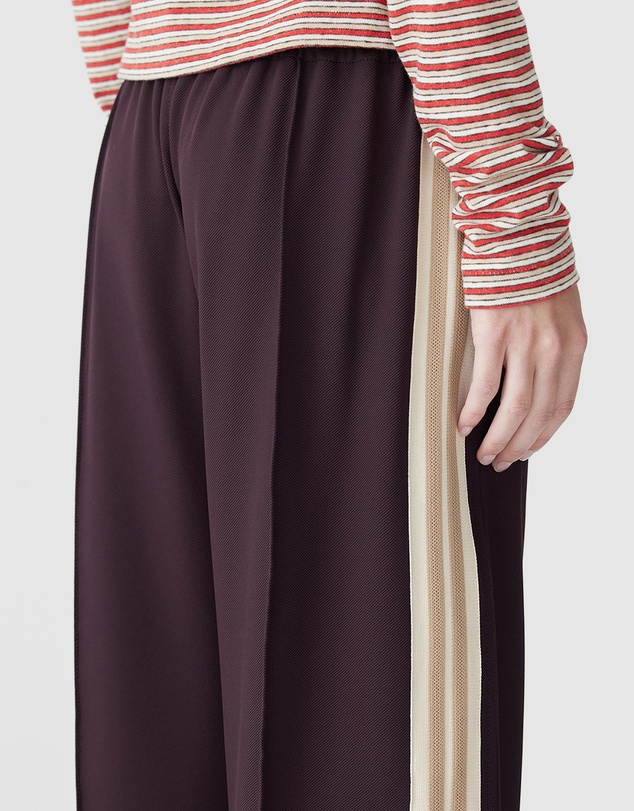 Bassike - Wide Leg Athletic Tape Pants