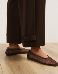 Atmos&Here - Bella Cuff Tab Pants