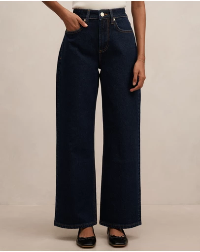 Forever New Petite - Nicki Petite Mid Rise Straight Leg Jeans