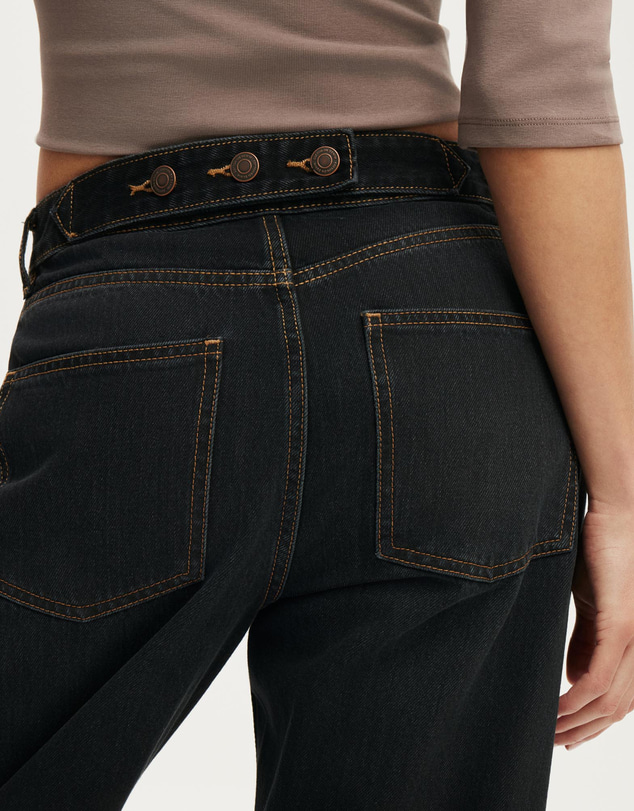 Cotton On - Mid Rise Barrel Jeans