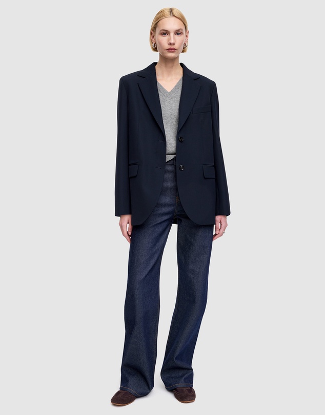 ARKET - Cotton-Wool V-Neck Jumper