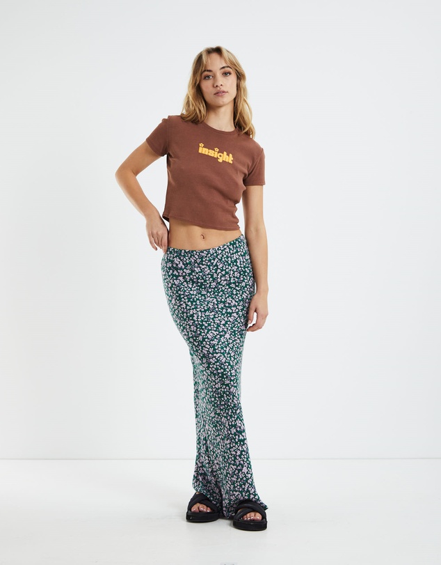 Dont Ask Amanda - Amelie Meadow Low Cut Maxi Skirt