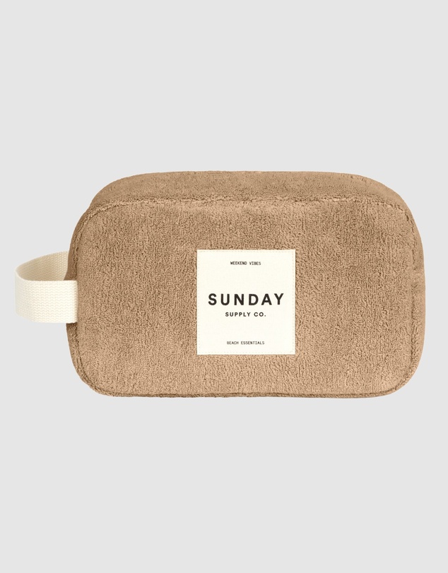 Sunday Supply Co - Husk Towelling Accessories Pouch
