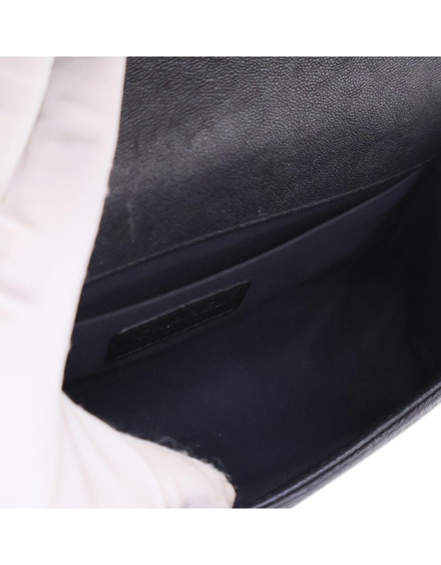 Pre-Loved by Azura Reborn - Pre-Loved Old Medium Quilted Caviar Boy Flap