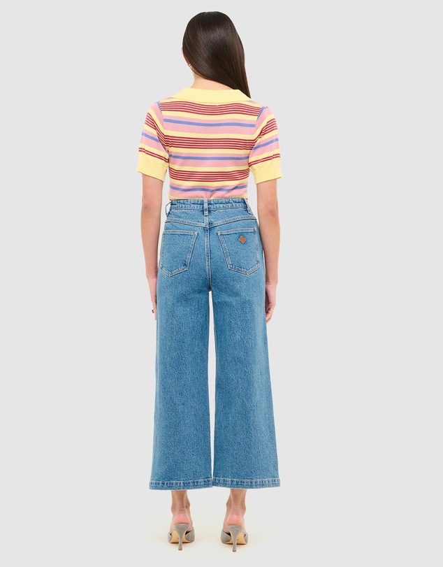 Abrand - 94 Wide Crop Jeans