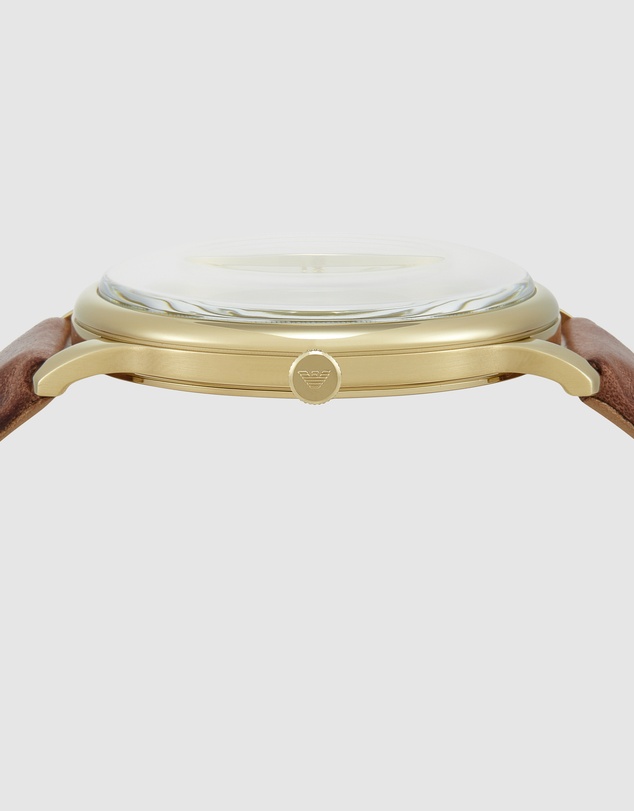 Emporio Armani - Brown Analogue Watch