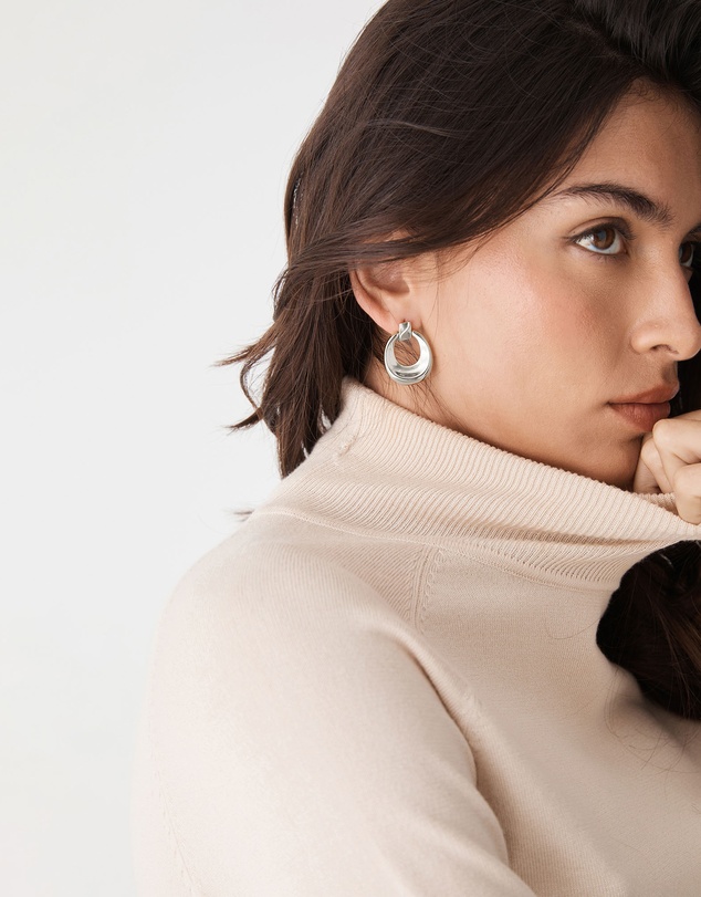 Forcast - Thalia Hoop Earrings