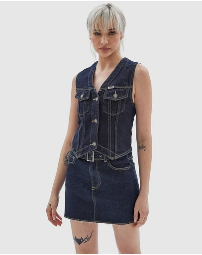 GUESS Originals - Guess Originals Elle Denim Vest