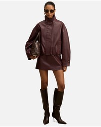Forever New Petite - Jacquie Petite Funnel Neck Jacket