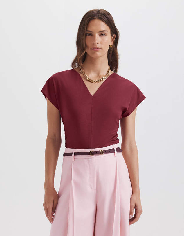 SABA - Dana V Neck Tee