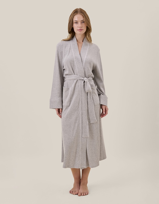 Papinelle - Claire Cotton Waffle Maxi Robe