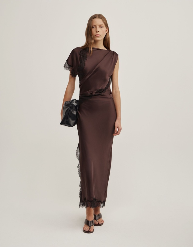 Witchery - Asymmetric Lace Dress