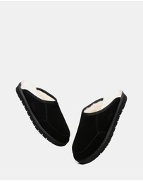 EVERAU - Australian Shepherd Ugg Bred Slipper Cow Suede Upper House Shoes